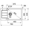 Мойка кухонная Franke Sirius S2D Slim 611-78 XL (143.0627.387) изображение 2