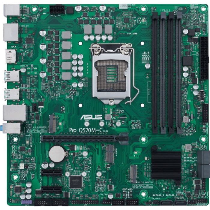 Материнская плата ASUS PRO Q570M-C/CSM изображение 2