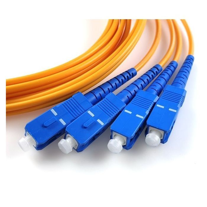 Оптический патчкорд Eserver SC/UPC-SC/UPC SingleMode Duplex 3m (ES-SC-SC/UPC-3-SM-D) изображение 2