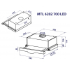 Вытяжка кухонная Minola MTL 6202 BL 700 LED изображение 11