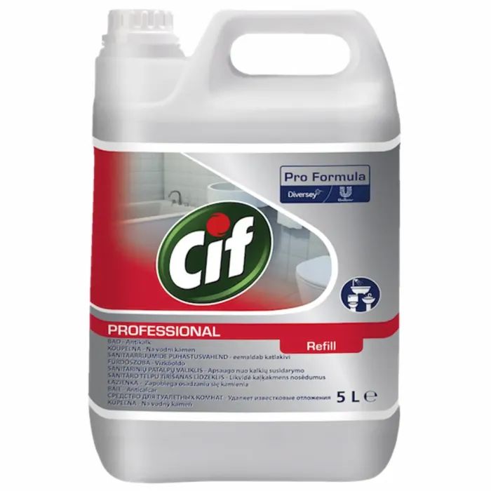 Жидкость для чистки ванн Cif Professional 2в1 5 л (7615400116454)