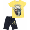 Набор детской одежды Breeze с мотоциклом (15772-128B-yellow)