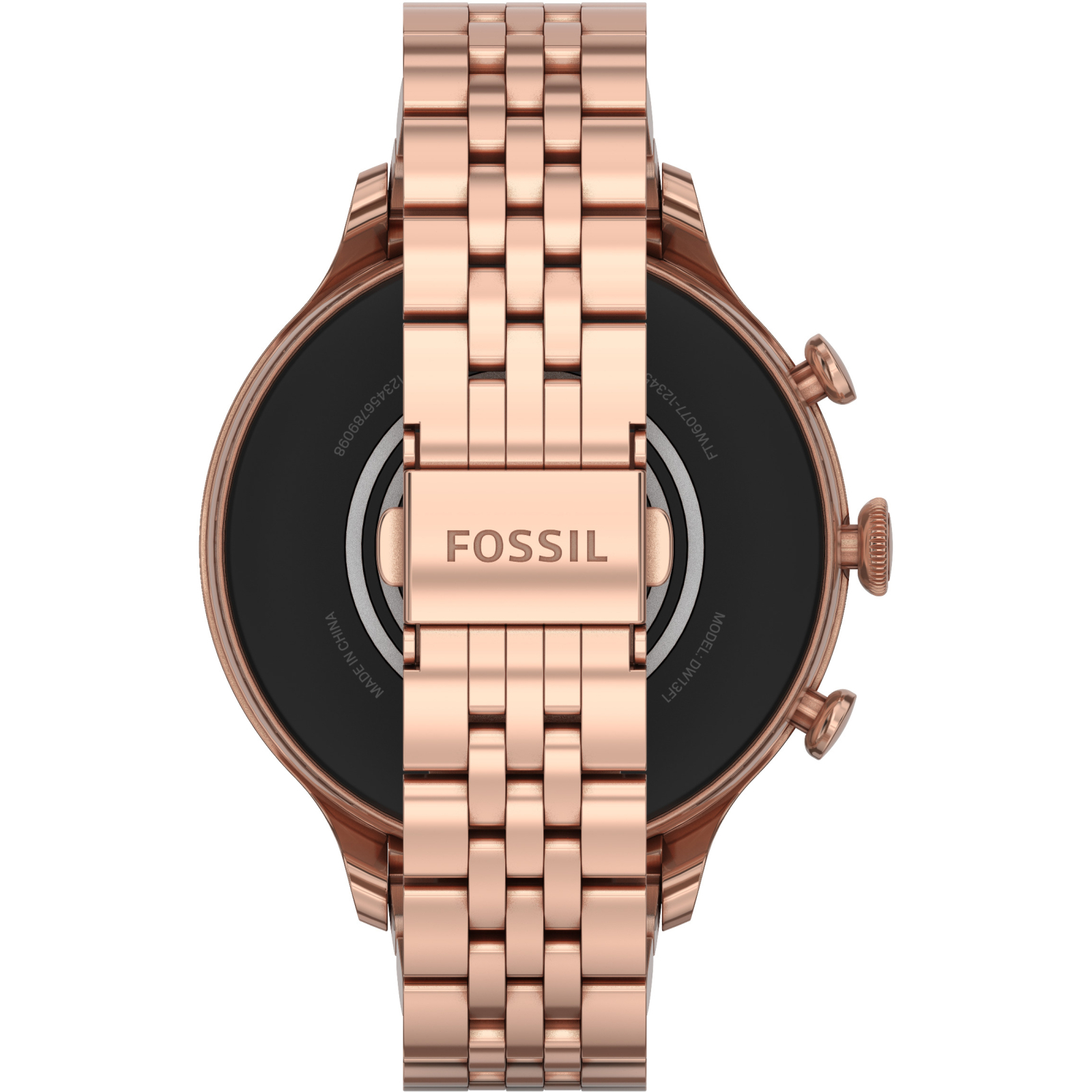 Смарт-годинник Fossil Gen 6 Rose Gold-Tone Stainless Steel (FTW6077) зображення 8