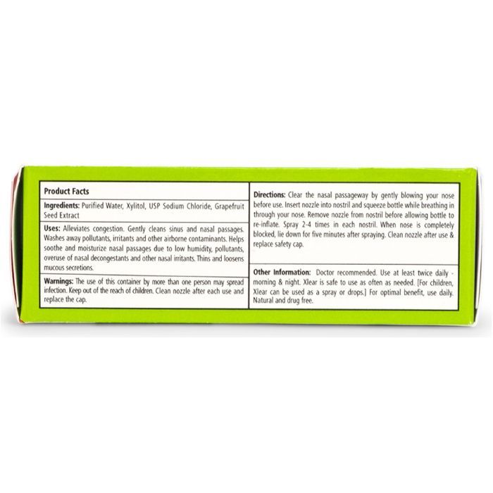 Минералы Xlear Натуральный солевой назальный спрей с ксилитом 22 мл (700596100015) изображение 4