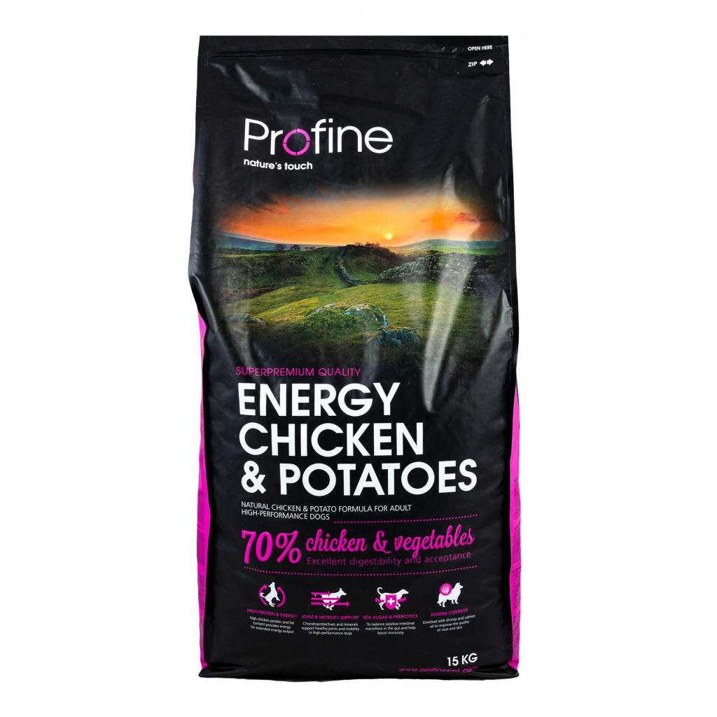 Сухой корм для собак Profine Adult Energy Chicken с курицей и картофелем 15 кг (8595602517473)