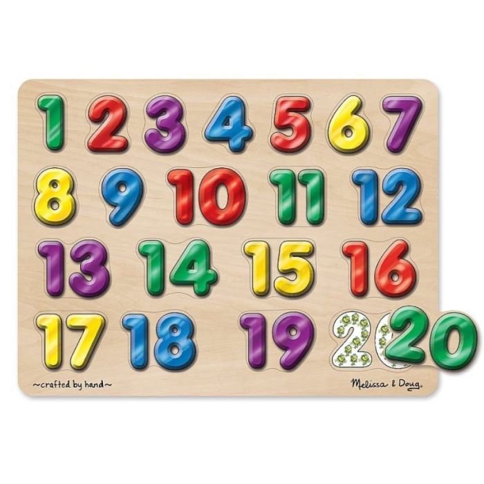Пазл Melissa&Doug Звуковой "Испанские цифры" (MD724)