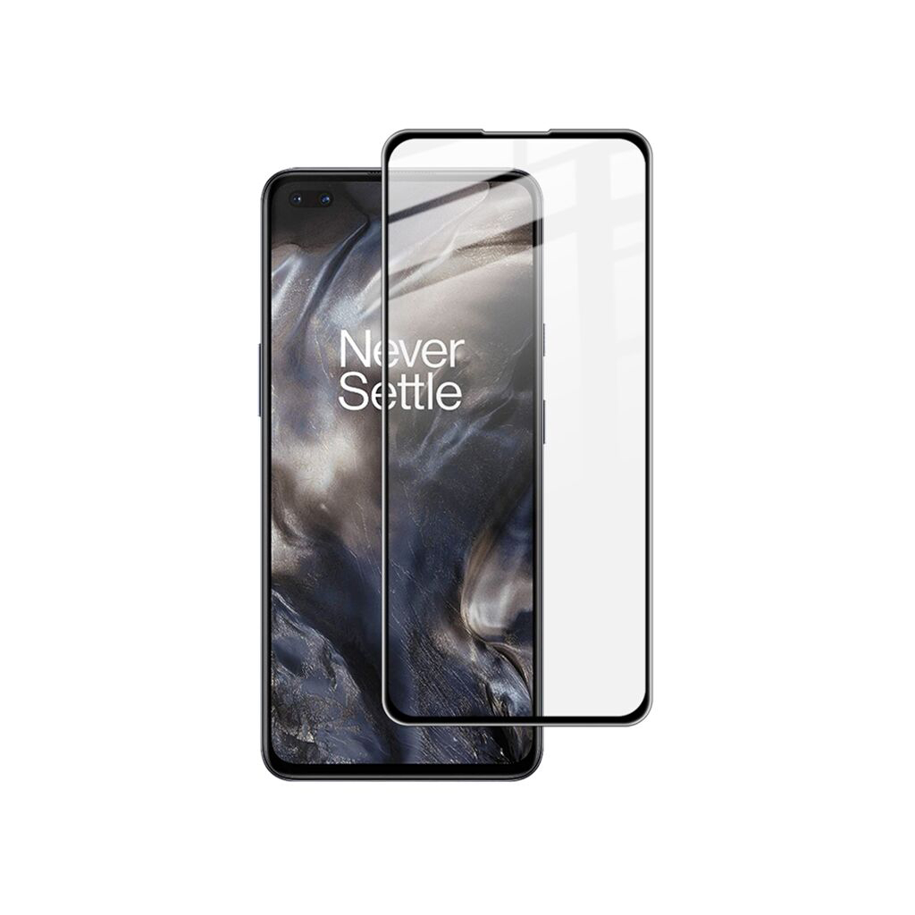 Стекло защитное PowerPlant Full screen OnePlus Nord, Black (GL609208)