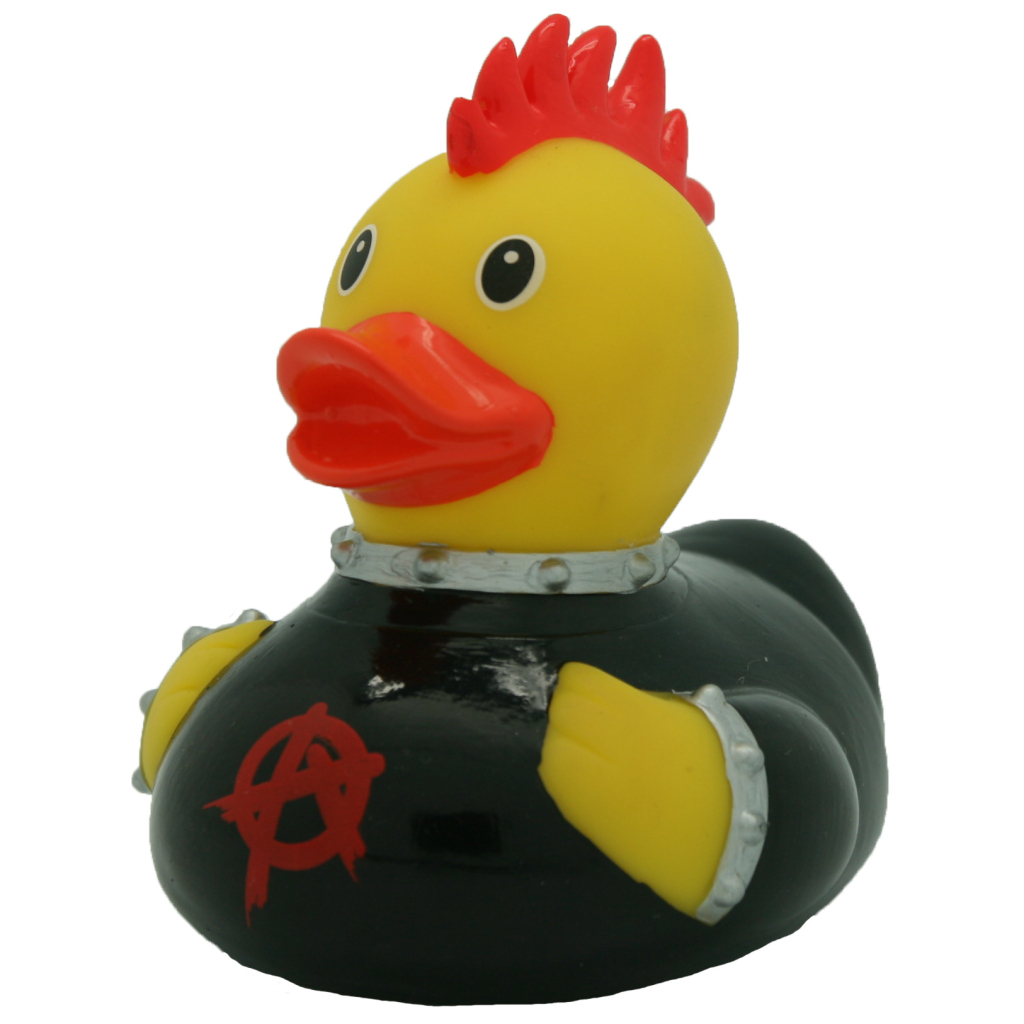 Іграшка для ванної Funny Ducks Качка Панк (L1878)