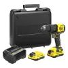 Шуруповерт Stanley FatMax, Li-lon 18 В, 60 Нм, 2 АКБ + ЗУ, кейс (SFMCD710D2K) изображение 2
