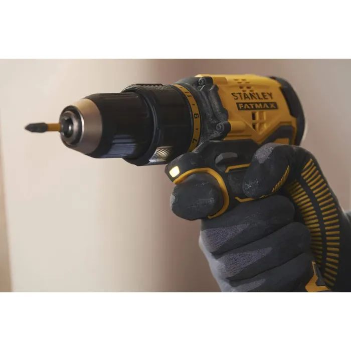 Шуруповерт Stanley FatMax, Li-lon 18 В, 60 Нм, 2 АКБ + ЗУ, кейс (SFMCD710D2K) изображение 5