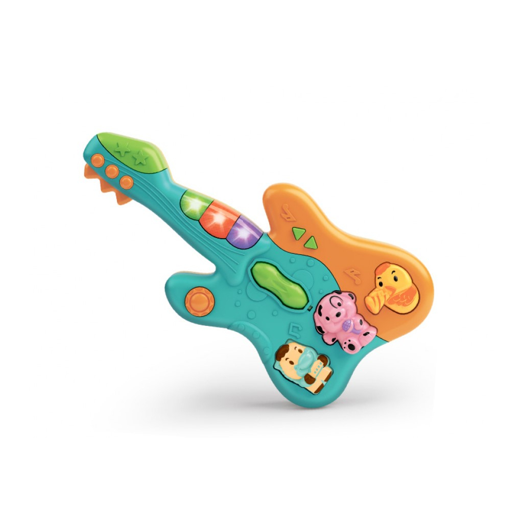 Розвиваюча іграшка Baby Team Гітара жовта (8644_гітара_жовта)