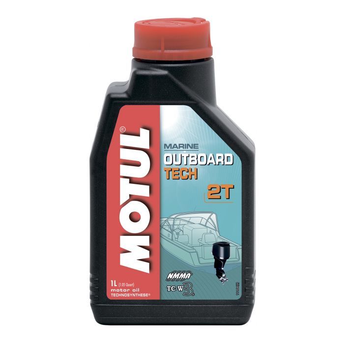 Моторное масло MOTUL 2T Outboard Tech 1 л (851711)