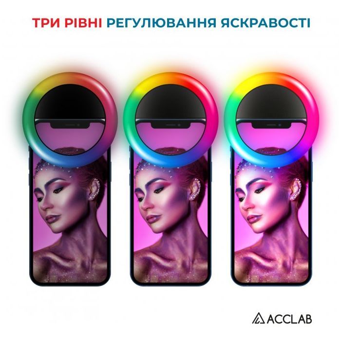 Набор блогера ACCLAB AL-LR012 blogger lamp (1283126510038) изображение 3