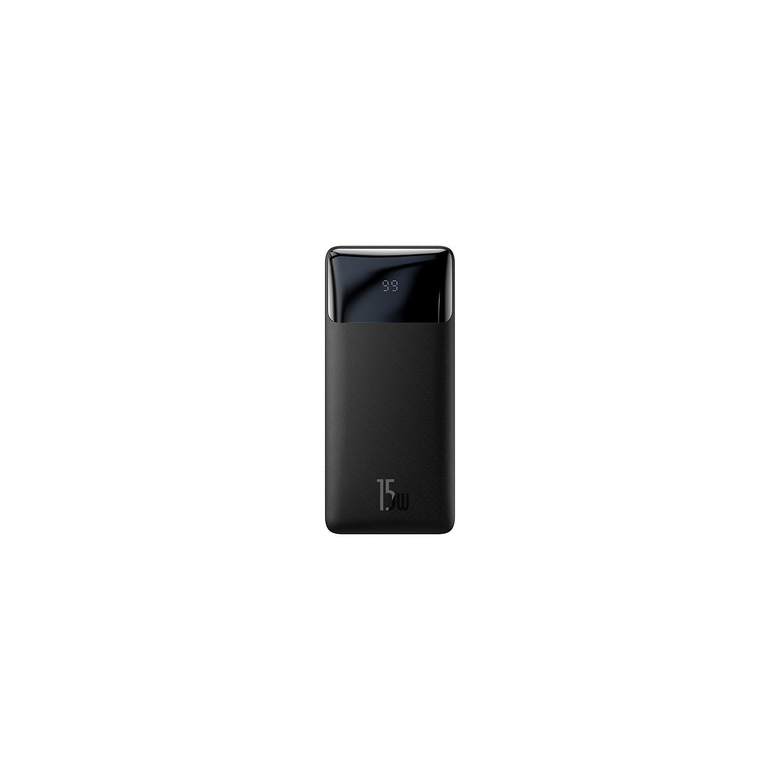 Батарея універсальна Baseus Bipow 10000mAh, PD/15W, USB-C/3A, 2*USB-A/3A(max.), black (PPDML-I01)