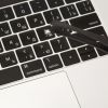 Наклейка на клавіатуру XoKo мікро-наклейка прозора 47 keys UA/rus white (XK-MCR-47) зображення 2
