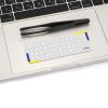 Наклейка на клавіатуру XoKo мікро-наклейка прозора 47 keys UA/rus white (XK-MCR-47) зображення 3