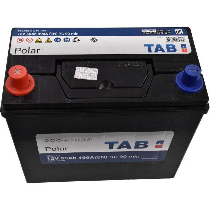 Аккумулятор автомобильный TAB 55 Ah/12V Polar S Japan (246 755) изображение 2