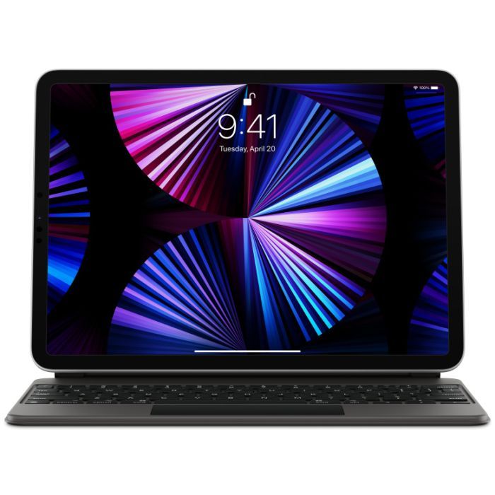 Чехол для планшета Apple iPad Magic Keyboard Air(Gen4)/Pro11"(Gen1-4) Ukr Black (MXQT2UA/A) изображение 2