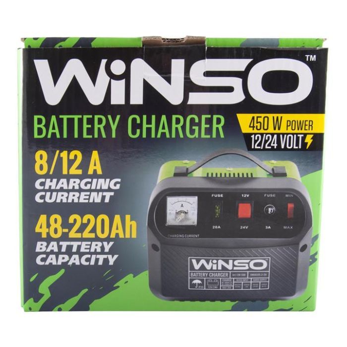 Зарядное устройство для автомобильного аккумулятора WINSO 139500 изображение 5