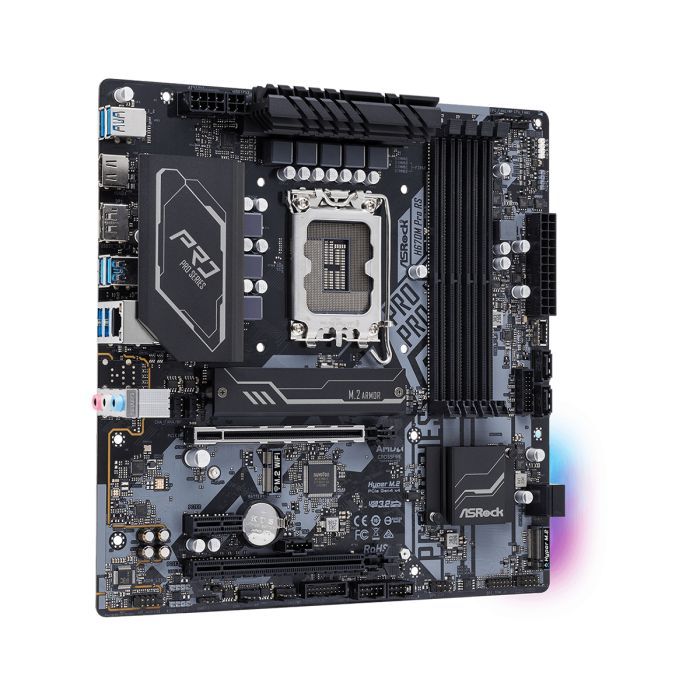 Материнская плата ASRock H670M PRO RS изображение 4