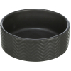 Посуда для собак Trixie Миска керамическая 400 мл/13 см (черная) (4011905250205)