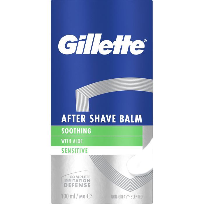 Бальзам после бритья Gillette Series Успокаивающий с алоэ вера 100 мл (8001090303431) изображение 2