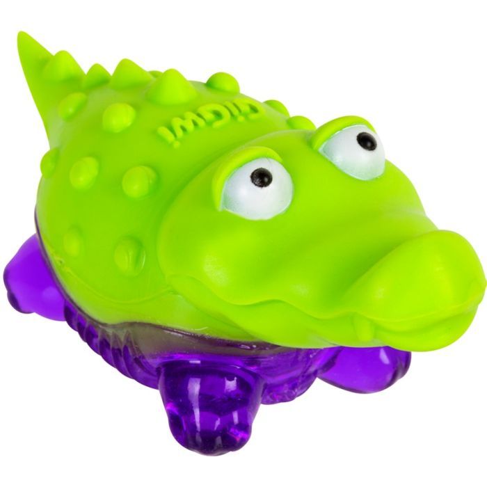 Игрушка для собак GiGwi Suppa Puppa Крокодильчик с пискавкой 9 см (75007)