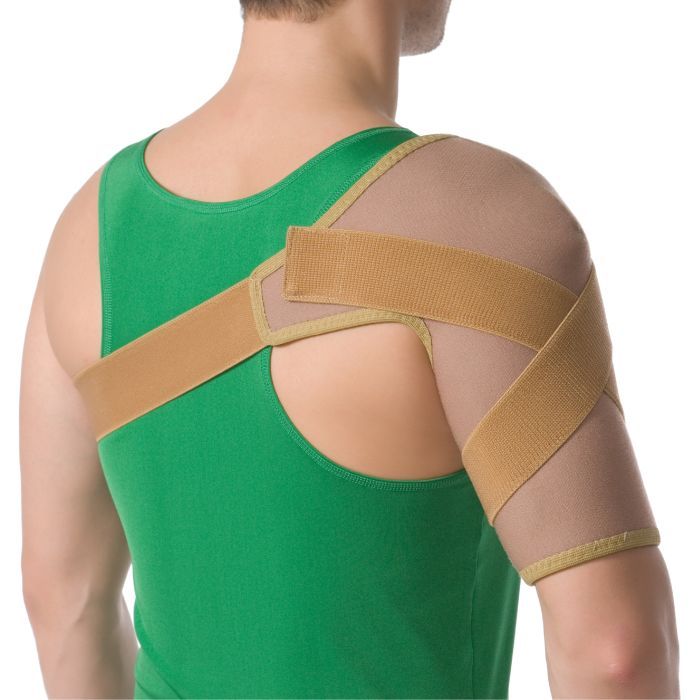 Бандаж MedTextile Бандаж на плечовий суглоб еластичний, розмір L/ХXL, люкс (4820137291852) зображення 2