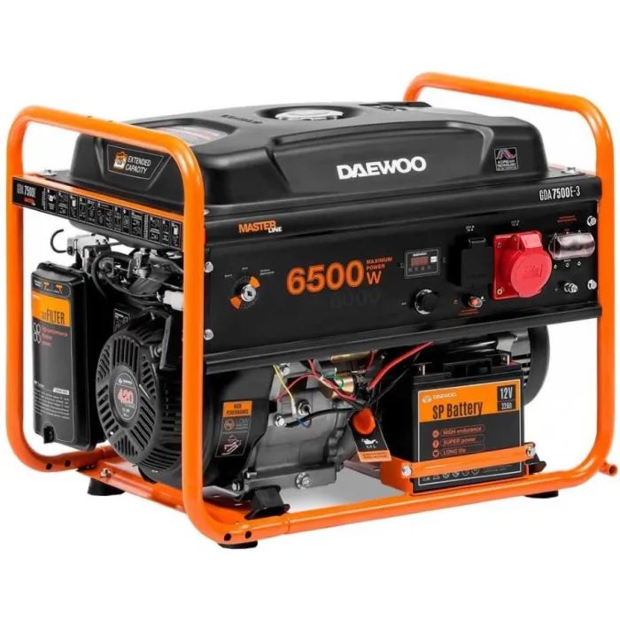 Генератор Daewoo GDA 7500E-3 6,5kW (GDA7500E-3)