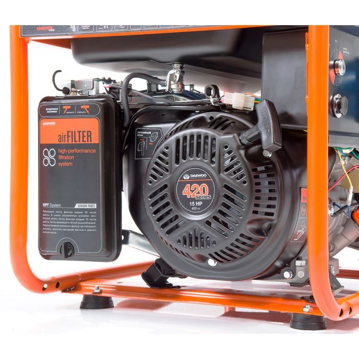 Генератор Daewoo GDA 7500E-3 6,5kW (GDA7500E-3) изображение 4