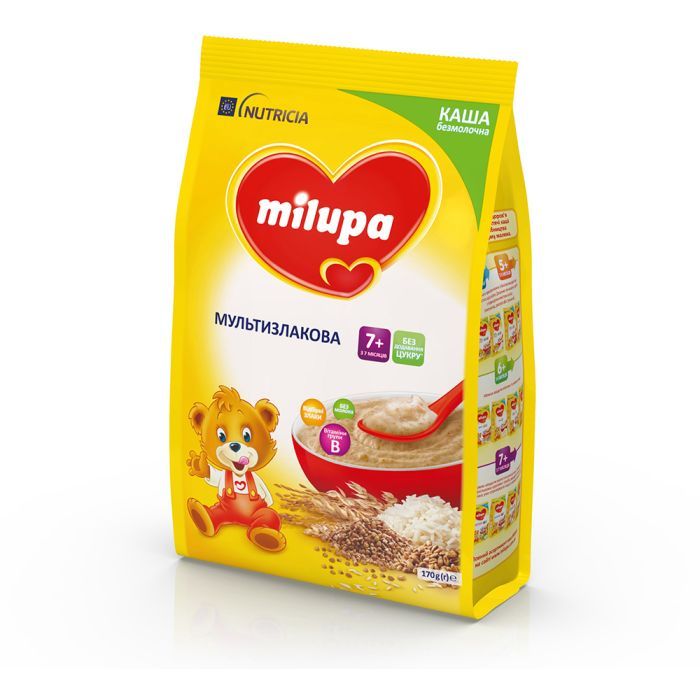 Детская каша Milupa Мультизлакова 170 г (5900852930034) изображение 4