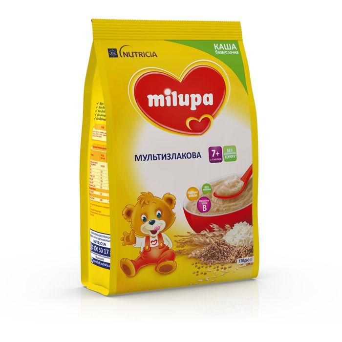 Детская каша Milupa Мультизлакова 170 г (5900852930034) изображение 6