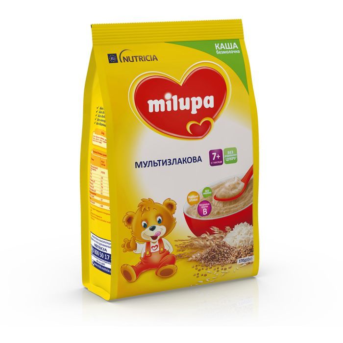 Детская каша Milupa Мультизлакова 170 г (5900852930034) изображение 7