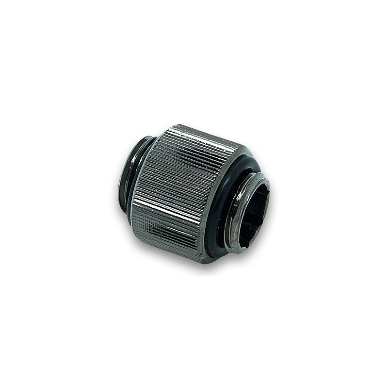 Фитинг для СЖО Ekwb EK-AF Extender 12mm M-M G1/4 - Black Nickel (3831109846315)