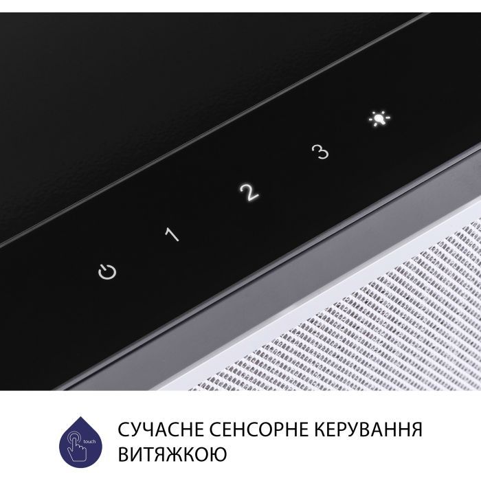 Вытяжка кухонная Minola HTLS 6734 BL 1100 LED GLASS изображение 6