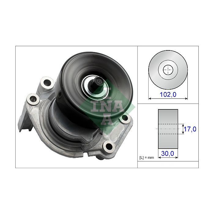 Натяжитель ремня с роликом INA 534 0350 10