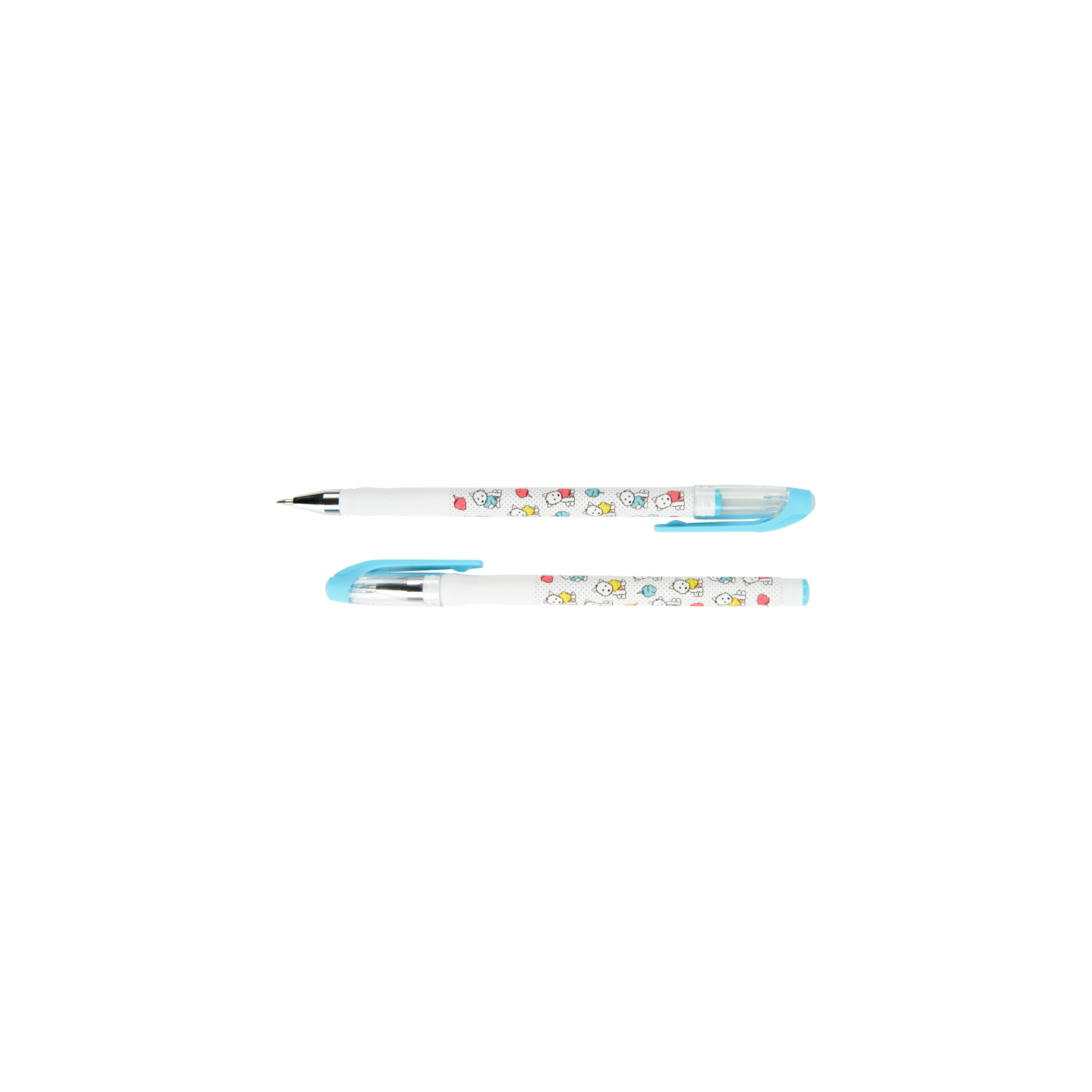Ручка кулькова Axent Cute dogs, синя (AB1049-40-A) зображення 3