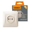 Розетка Videx BINERA 1ая кремовая (VF-BNSK1-CR) изображение 4