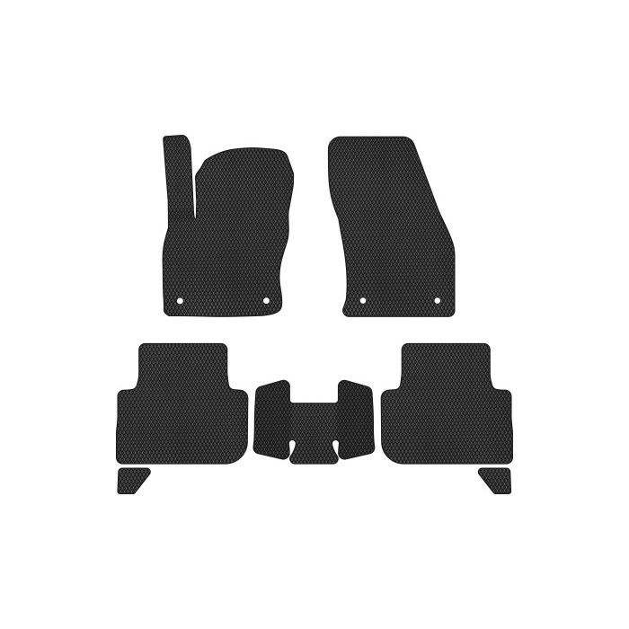 Коврик в салон EVAtech Volkswagen Tiguan (Mk 2) 5 seats Restyling 2020+ 2 (VW41380CR7AV4RBB)