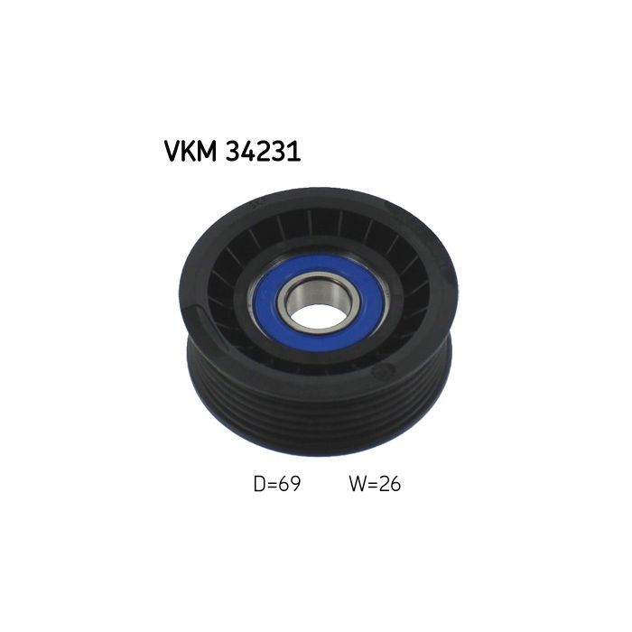 Ролик натяжителя ремня SKF VKM 34231