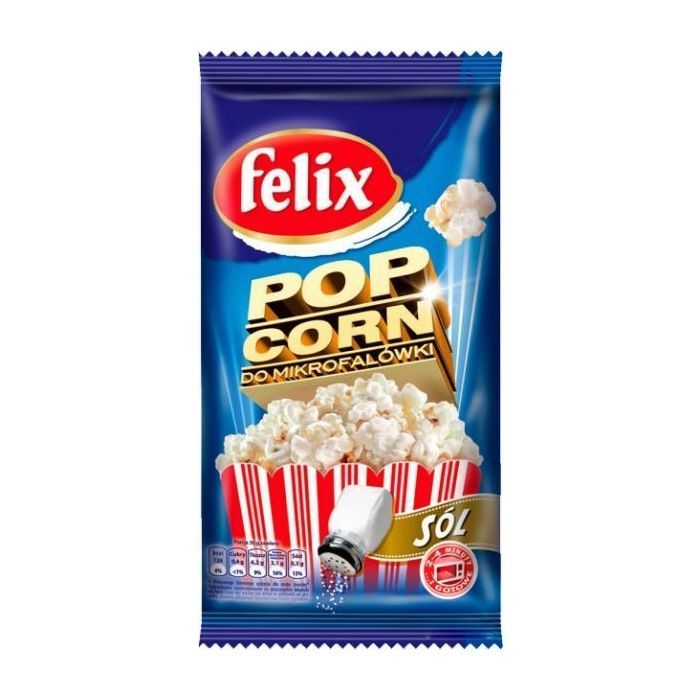 Попкорн FELIX соленый 90 г (5900571051317)