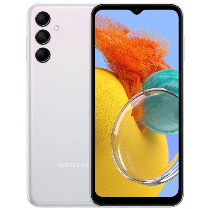 Мобильный телефон Samsung Galaxy M14 5G 4/128GB Silver (SM-M146BZSVSEK)