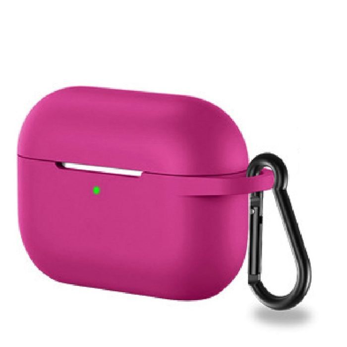 Чохол для навушників BeCover Silicon для Apple AirPods Pro Rose Red (704489)