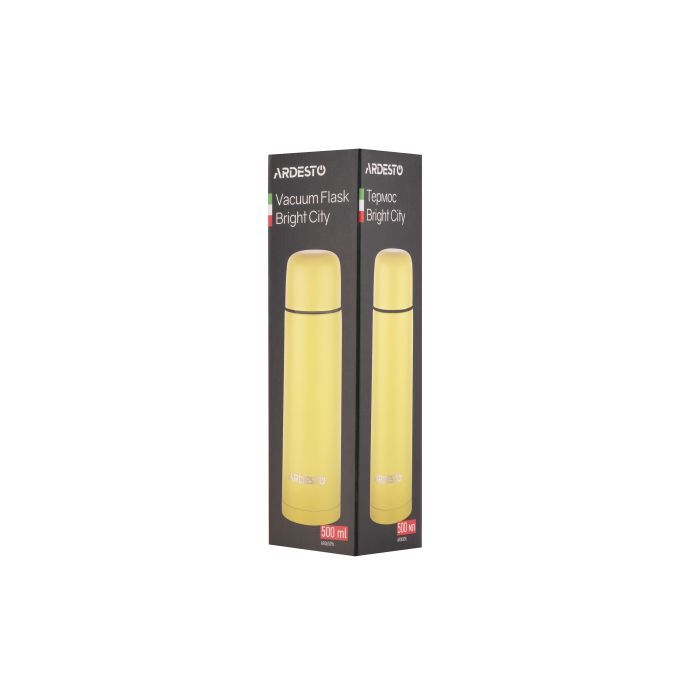 Термос Ardesto Bright City 500 мл Yellow (AR2650YL) изображение 7