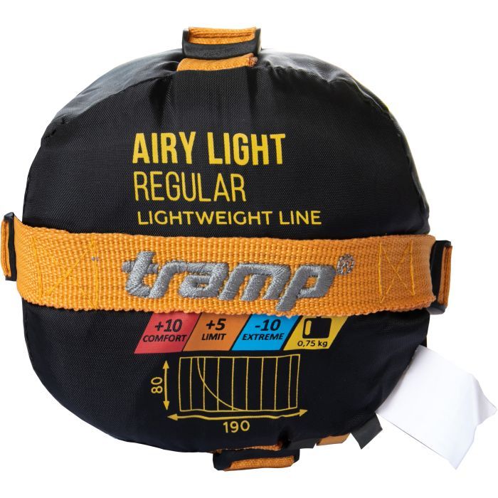 Спальный мешок Tramp Airy Light Orange/Grey Left (UTRS-056-L) изображение 11