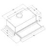 Вытяжка кухонная Borgio TLF (TR) 50 white изображение 6