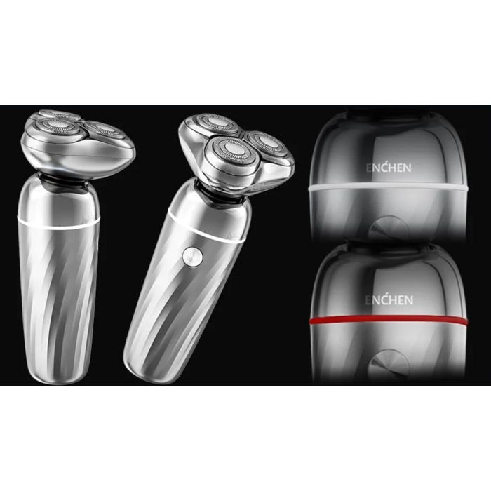 Електробритва Xiaomi Enchen Rotary Shaver X7 Silver зображення 5