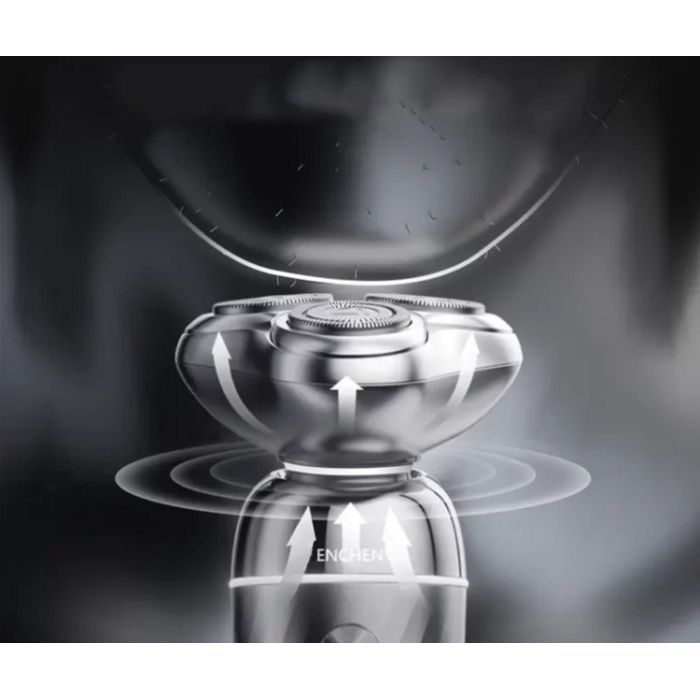 Електробритва Xiaomi Enchen Rotary Shaver X7 Silver зображення 7