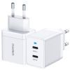 Зарядное устройство Choetech 2xUSB-C 40W PD/QC/PPS (Q5006-EU-WH) изображение 3