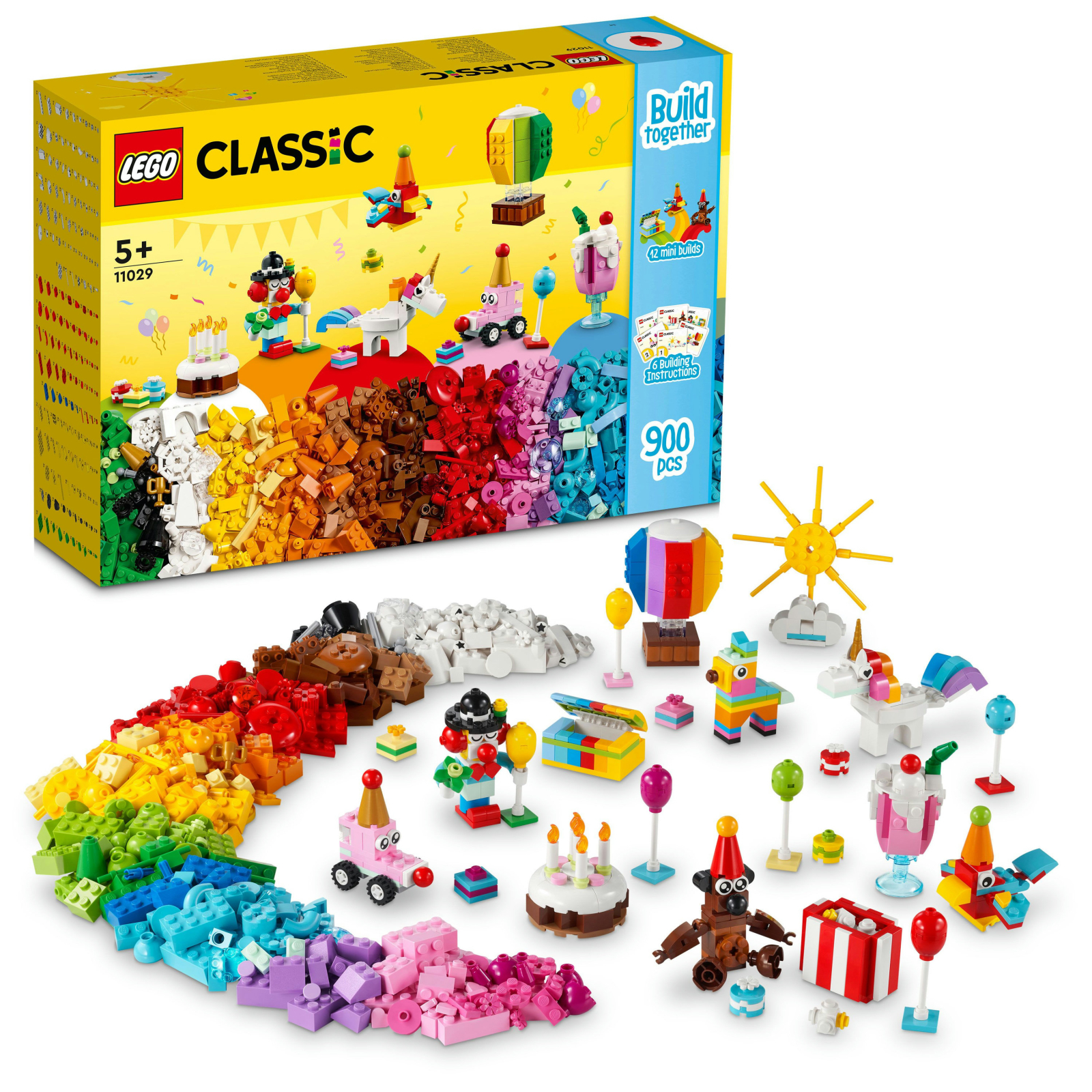 Конструктор LEGO Classic Творческая праздничная коробка 900 деталей (11029) изображение 8